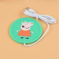 High Quality USB Cute Warmer Gadget Cartoon Silicone Cup Pad