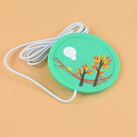 High Quality USB Cute Warmer Gadget Cartoon Silicone Cup Pad