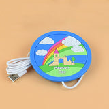 High Quality USB Cute Warmer Gadget Cartoon Silicone Cup Pad