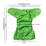 Reusable Button On Diaper