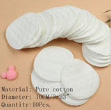 4/6/10/12PCS Washable Breathable Absorbency Breast Pads