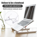 Foldable And Adjustable Ergonomic Design Laptop Stand