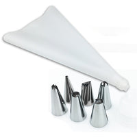 8Pcs/Set Silicone Icing Piping Cream Pastry Bag