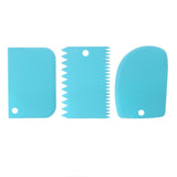 3Pcs/lot Cake Scraper Edge Decorating